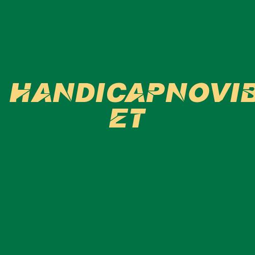 Logo da HANDICAPNOVIBET